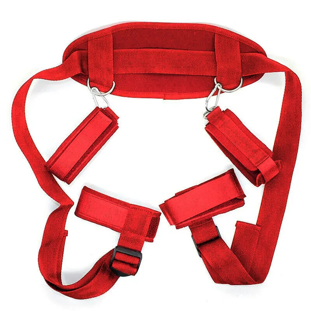 Kit BDSM réglable — Sangles Nylon Renforcé