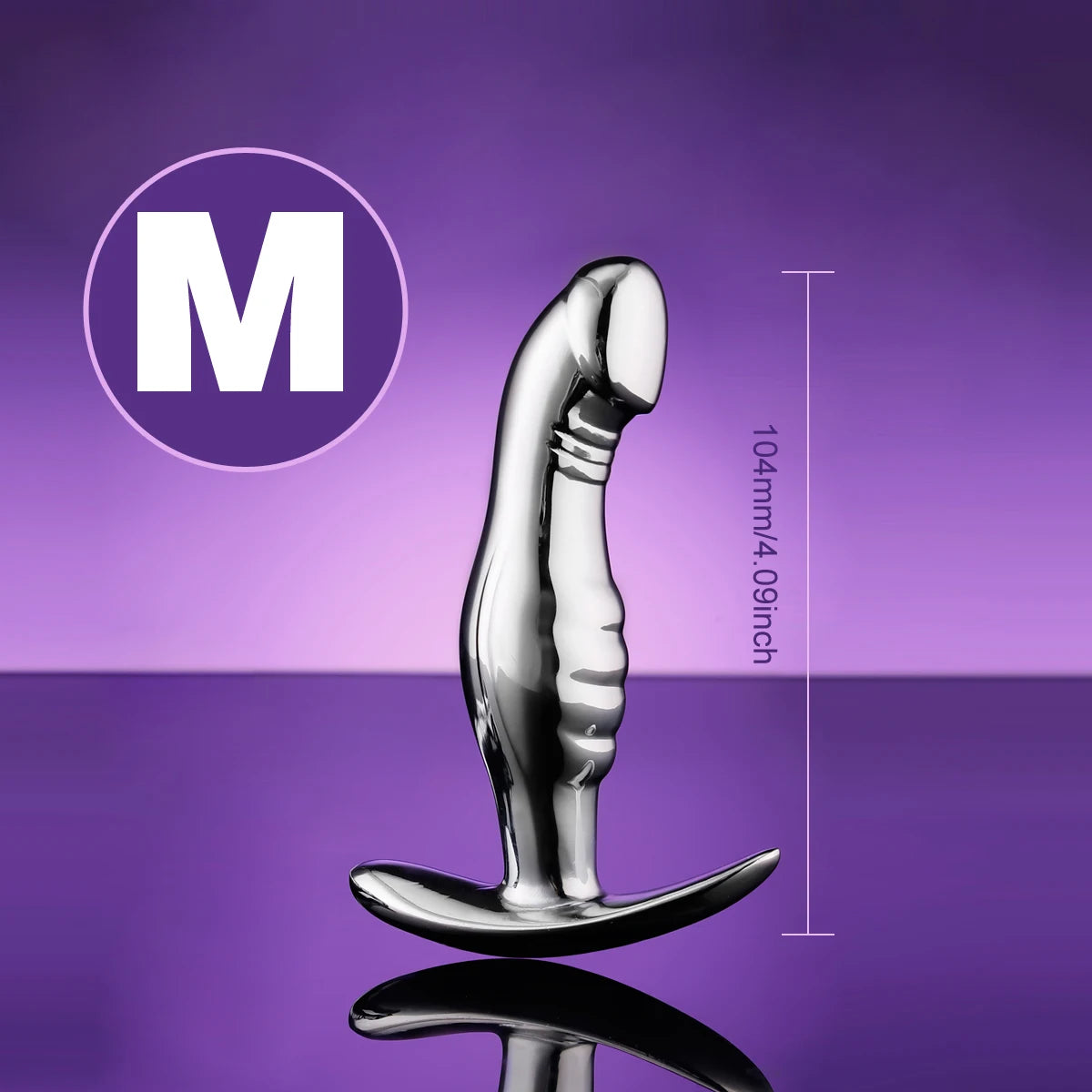 Plug Prostatique/Point G — Métal & Stimulation Ciblée