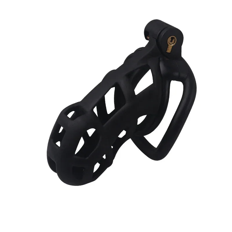 Pack Cage de Chasteté Cobra 2026 — Résine 3D, 4 anneaux & Clé