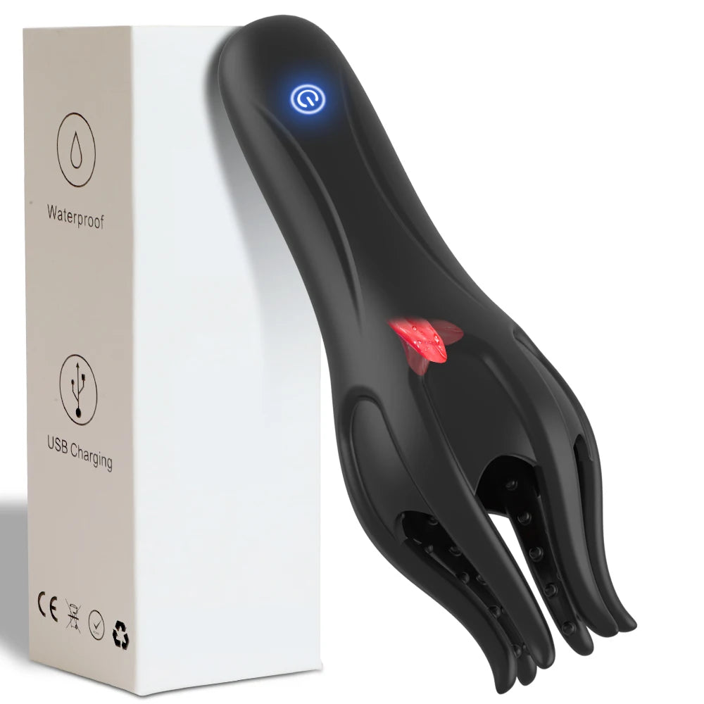 Trainer Masculin Vibrant — Stimulateur Gland Rechargeable & Waterproof