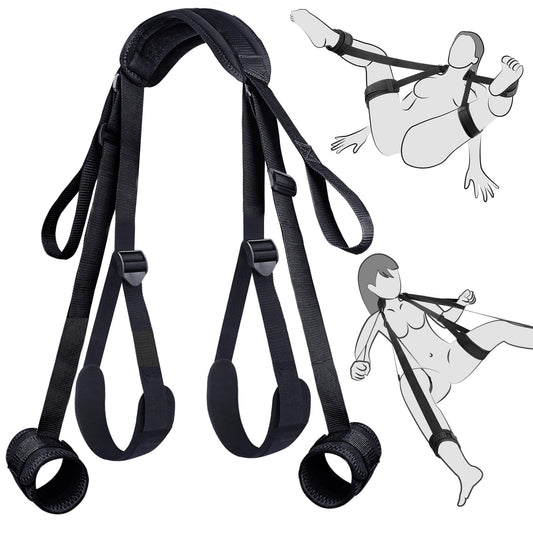 Kit BDSM réglable — Sangles Nylon Renforcé