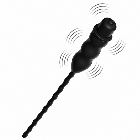 Sonde Urétrale Vibrante en Silicone Médical