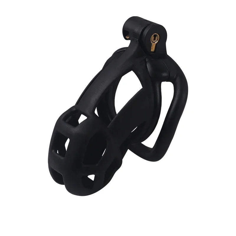 Pack Cage de Chasteté Cobra 2026 — Résine 3D, 4 anneaux & Clé