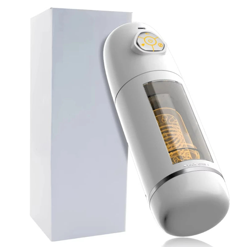 Masturbateur Automatique — Va-et-vient, Rotation & 10 Modes