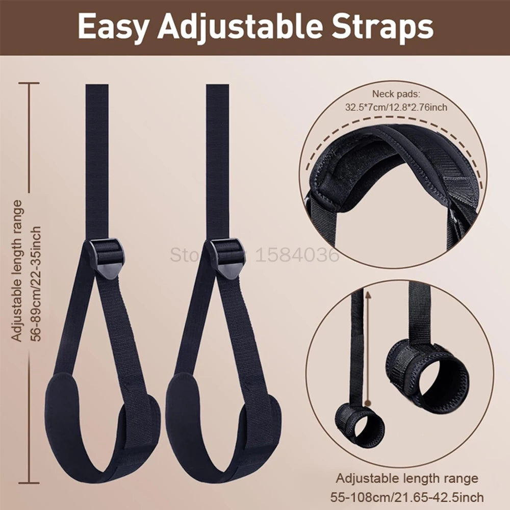 Kit BDSM réglable — Sangles Nylon Renforcé