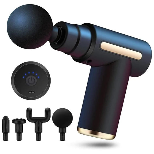 Mini Pistolet de Massage à Percussion — Relaxation Profonde 3200 RPM