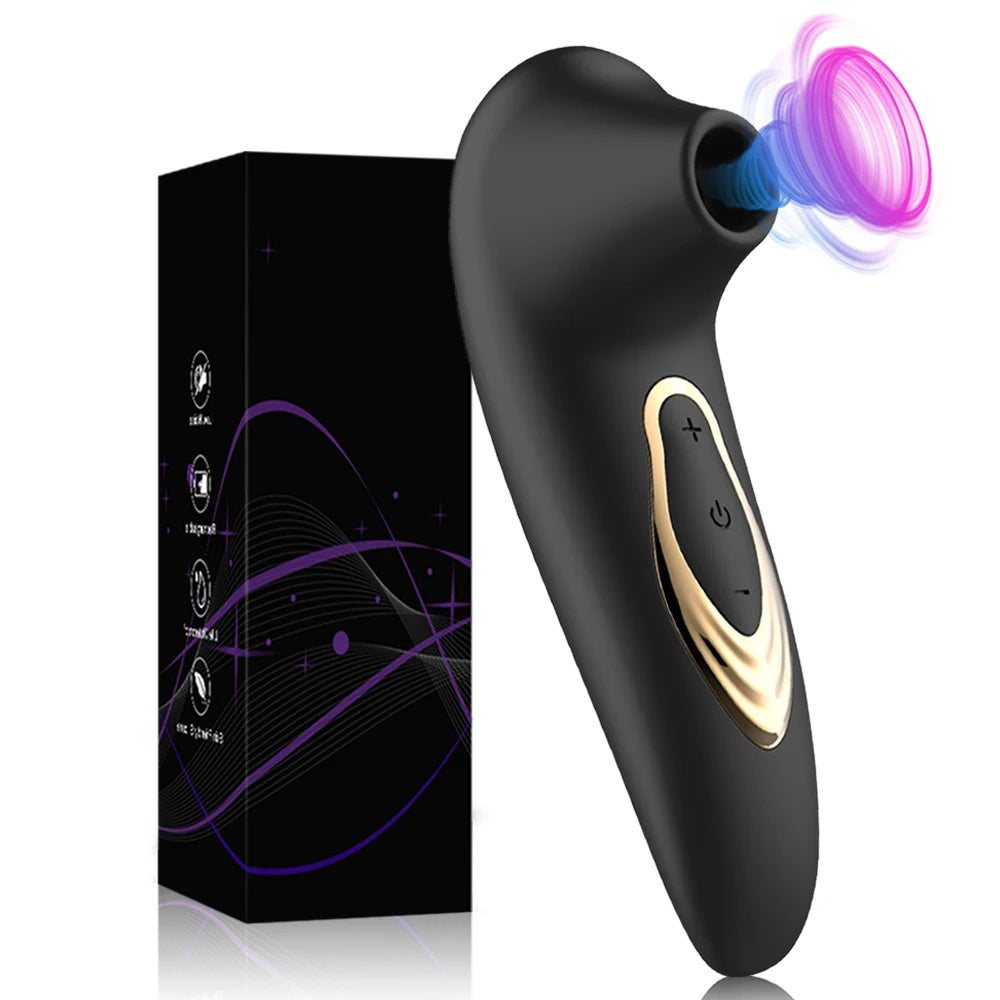 Stimulateur Clitoridien à Succion Puissante — Vibrant & rechargeable
