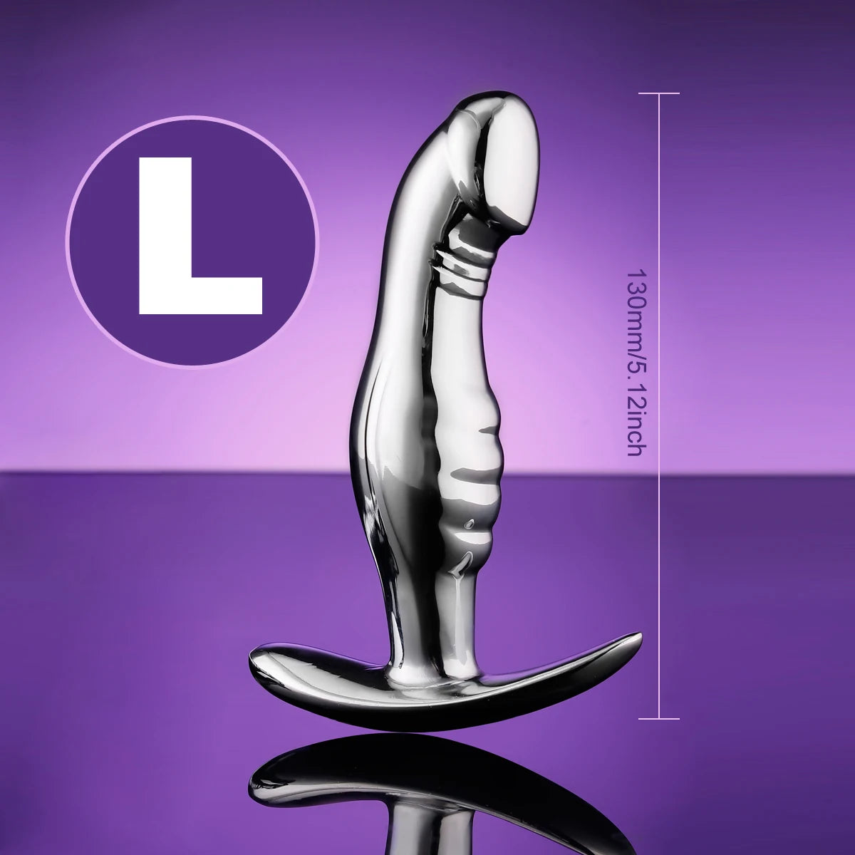 Plug Prostatique/Point G — Métal & Stimulation Ciblée