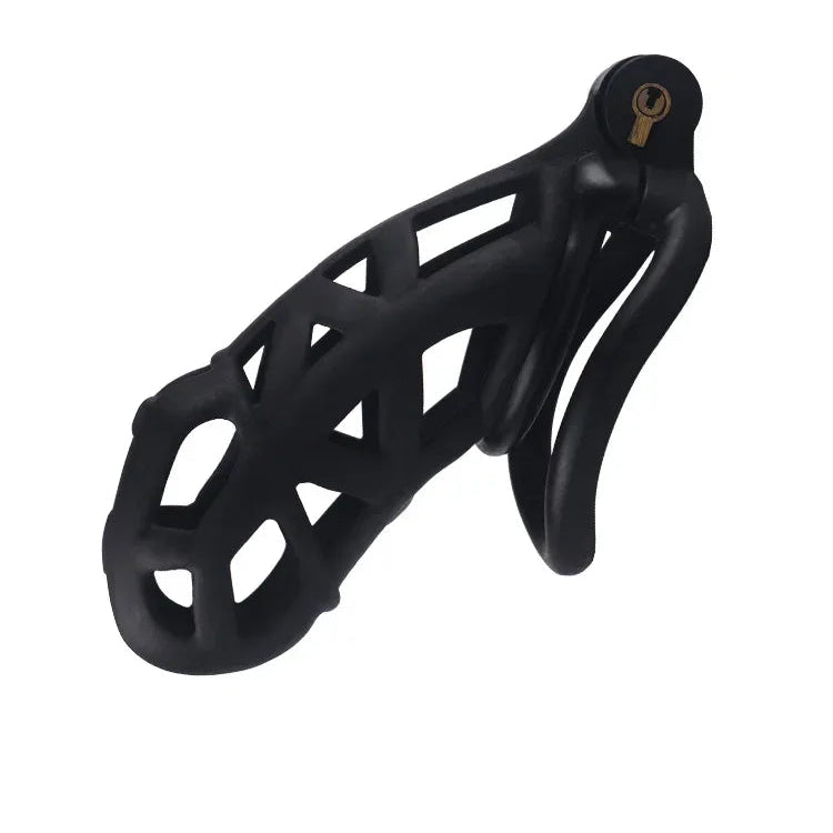 Pack Cage de Chasteté Cobra 2026 — Résine 3D, 4 anneaux & Clé