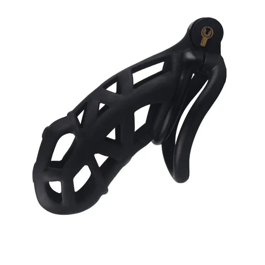 Pack Cage de Chasteté Cobra 2026 — Résine 3D, 4 anneaux & Clé