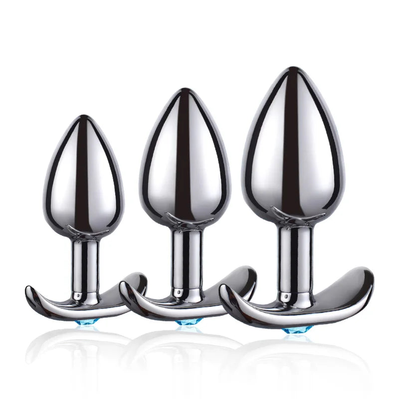 Plug Anal en Métal Premium — Classique & Ergonomique