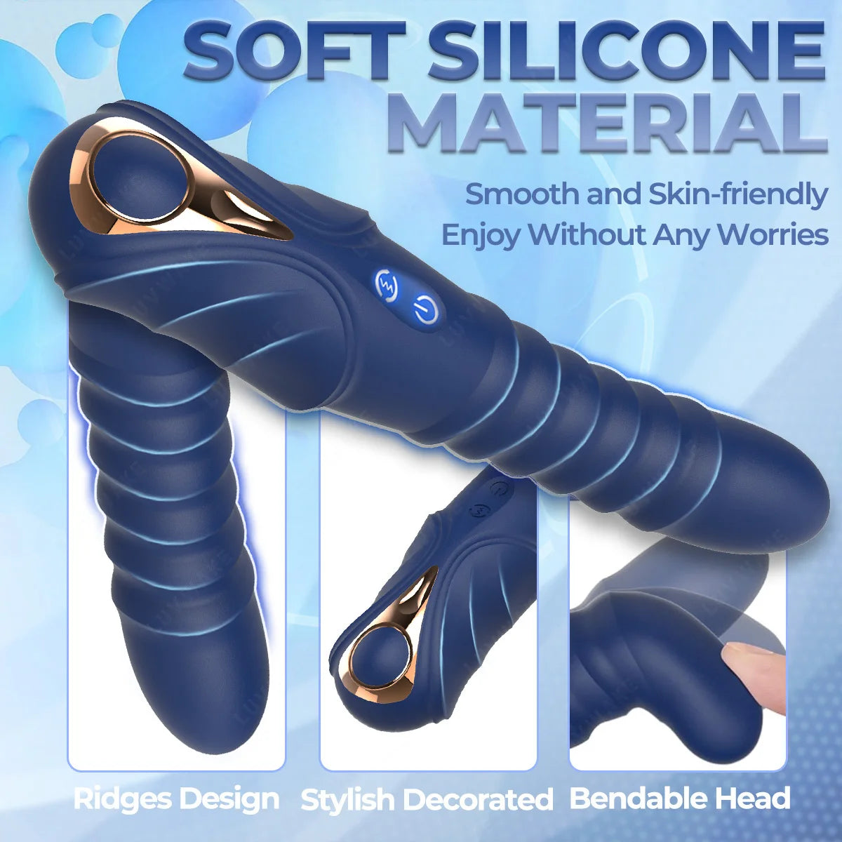 Vibromasseur Télescopique — Vibration Spécial Point G