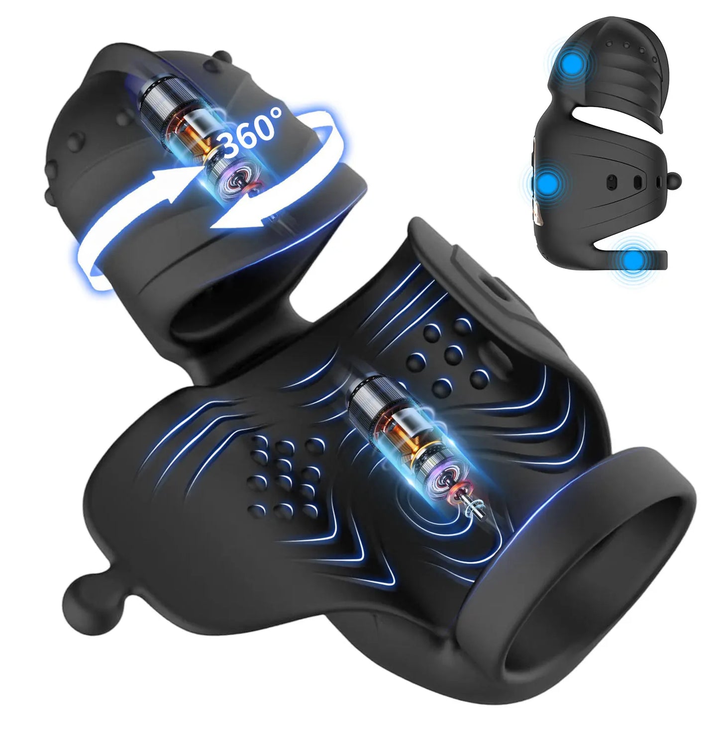 Masturbateur 3-en-1 (2026) — Rotation 360° Vibrations & APP