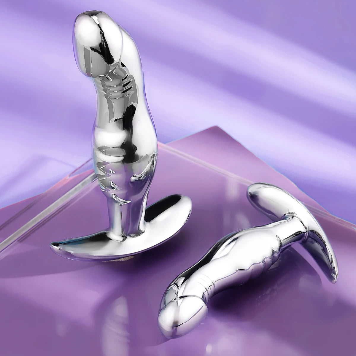 Plug Prostatique/Point G — Métal & Stimulation Ciblée