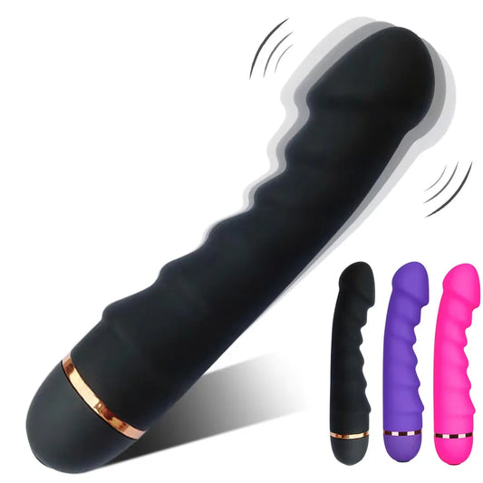 Gode Vibrant Point G — Pénétration & 20 Modes Vibrations Puissantes