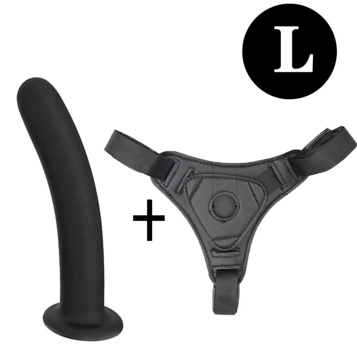 Harnais Réglable avec Gode-ceinture Réaliste