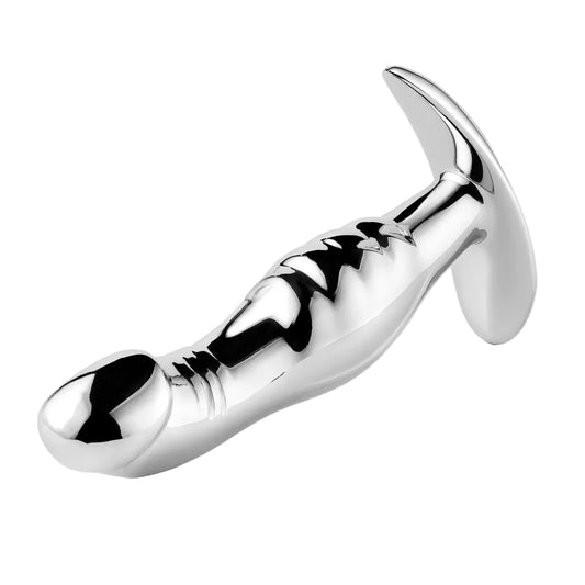 Plug Prostatique/Point G — Métal & Stimulation Ciblée
