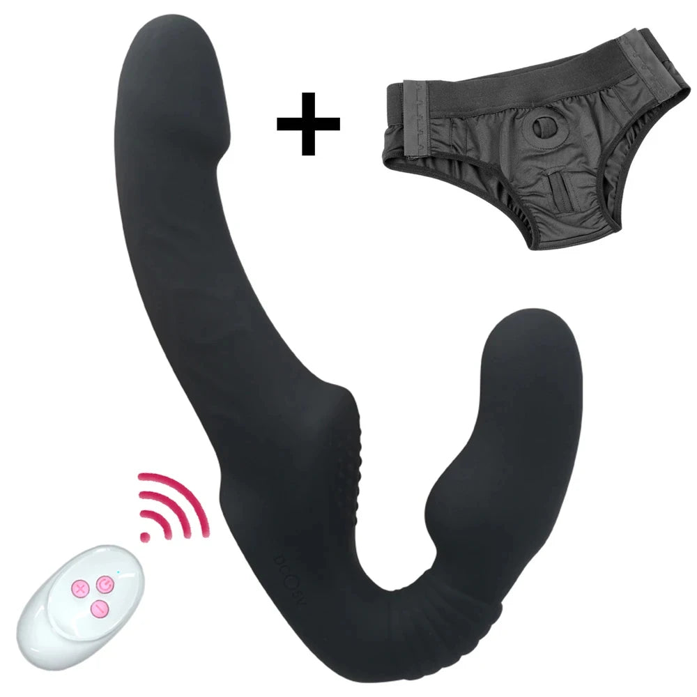 Gode Vibrant Couple — Point G, Prostate & Plaisir Simultané