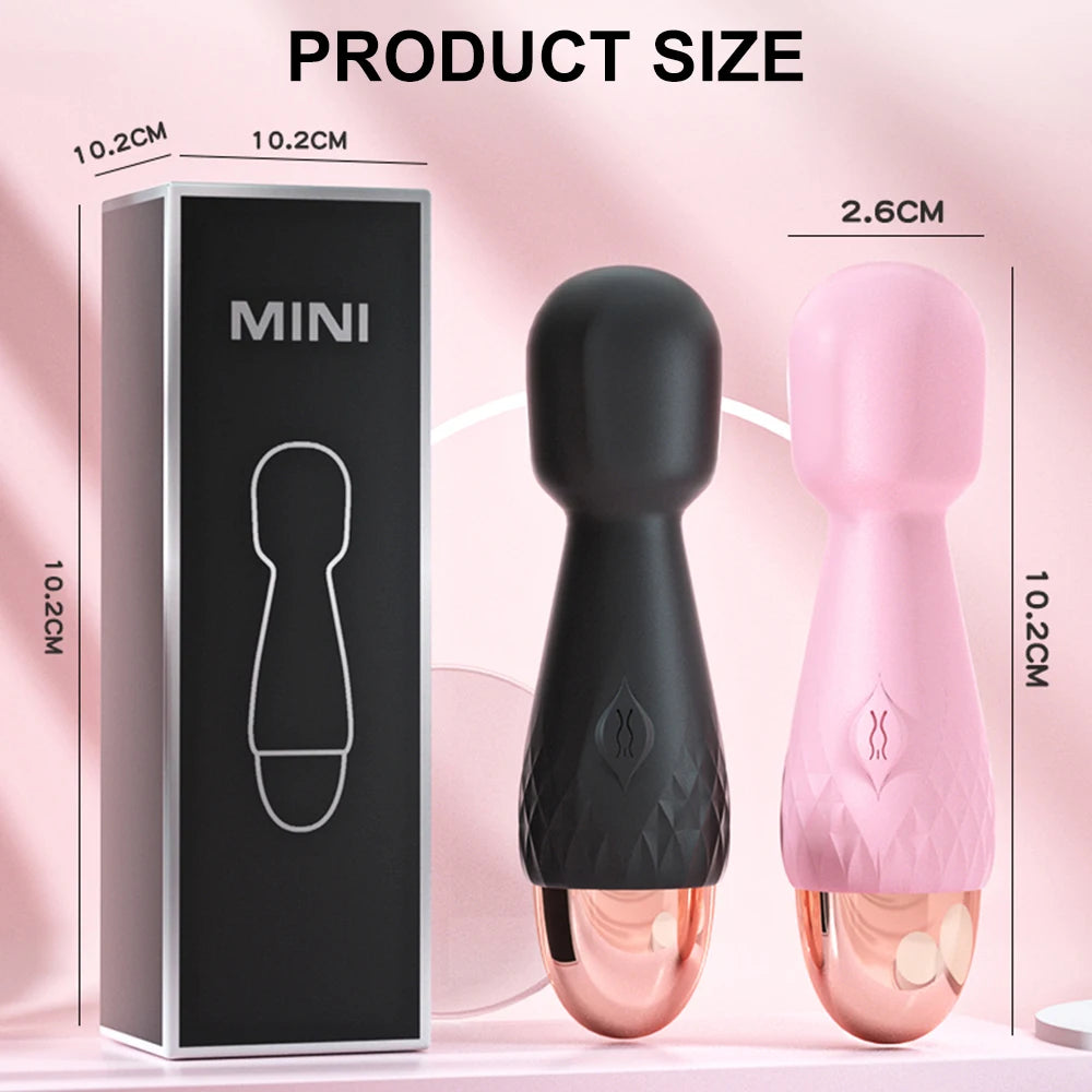 Mini Vibro de Poche USB — Rechargeable, Waterproof & Puissant