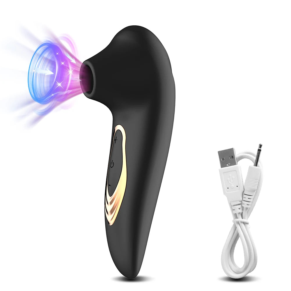 Stimulateur Clitoridien à Succion Puissante — Vibrant & rechargeable
