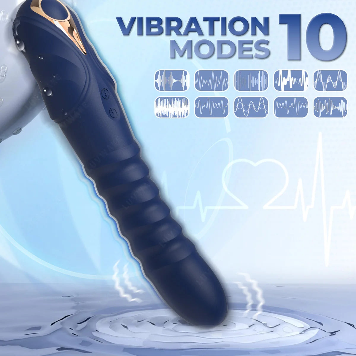 Vibromasseur Télescopique — Vibration Spécial Point G