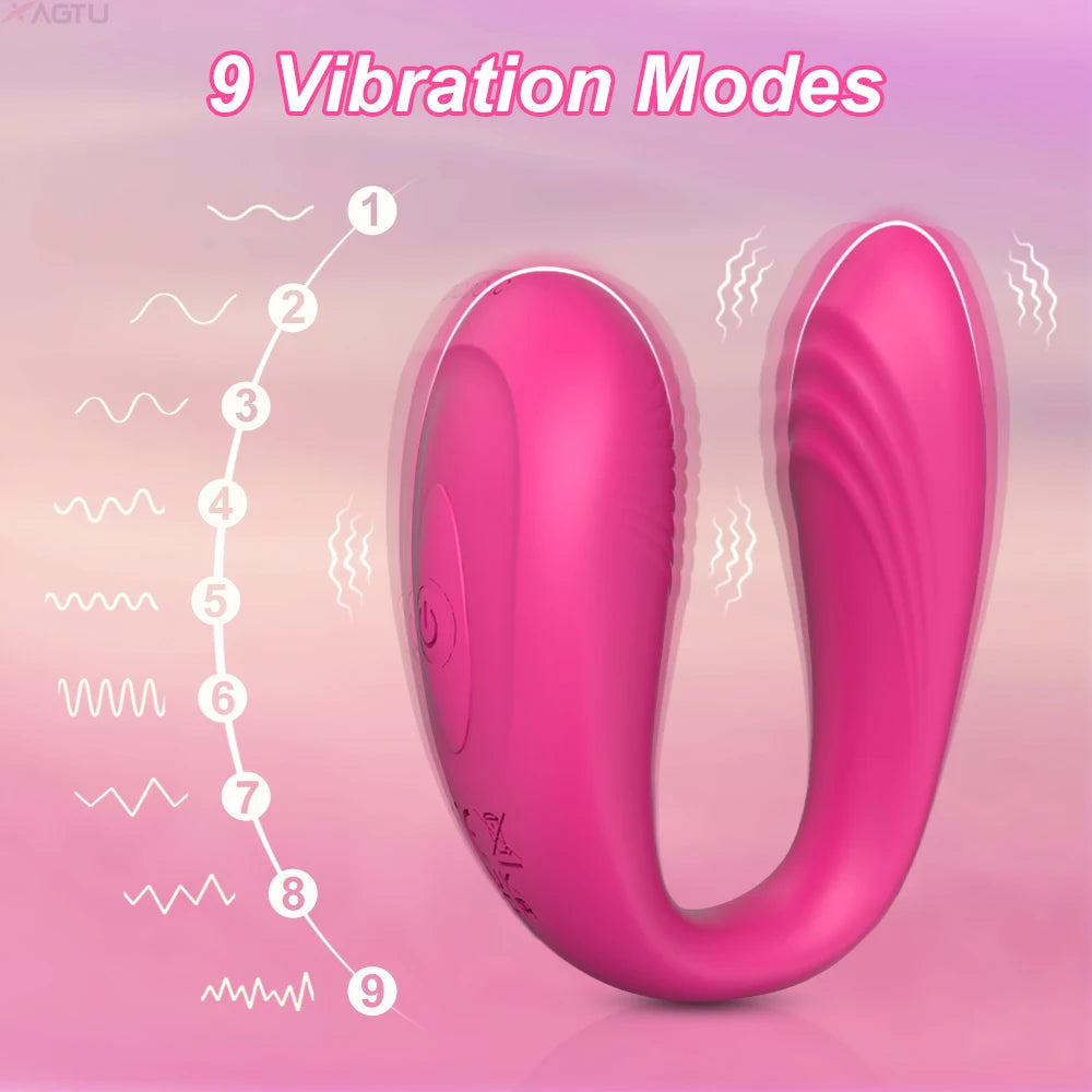 Vibrateur connecté double stimulation – Point G, clitoris et 10 modes