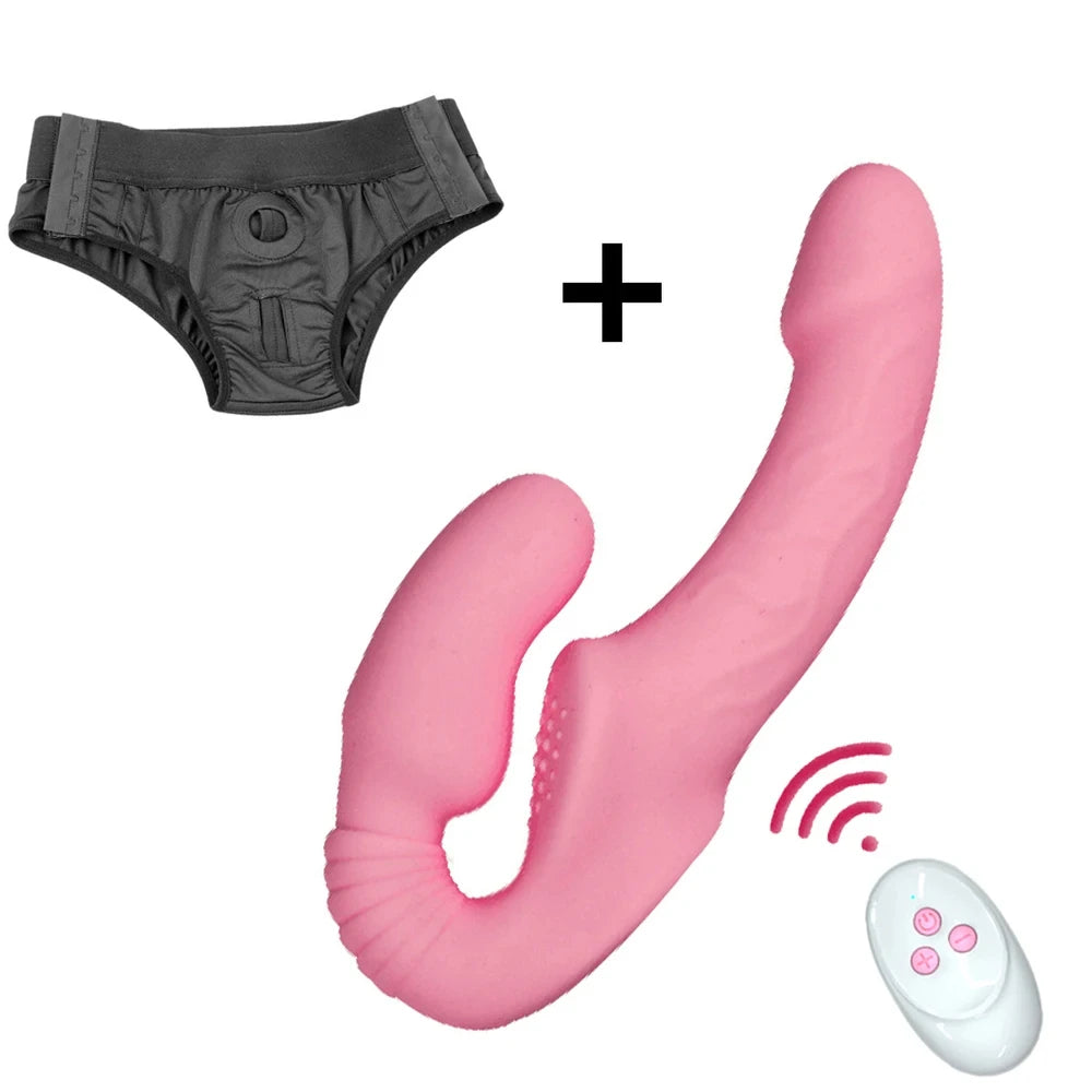 Gode Vibrant Couple — Point G, Prostate & Plaisir Simultané