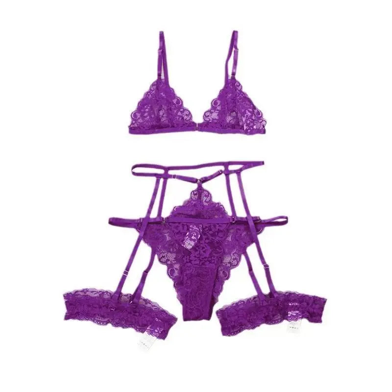 Ensemble Hot en dentelle — Babydoll sexy & string assorti