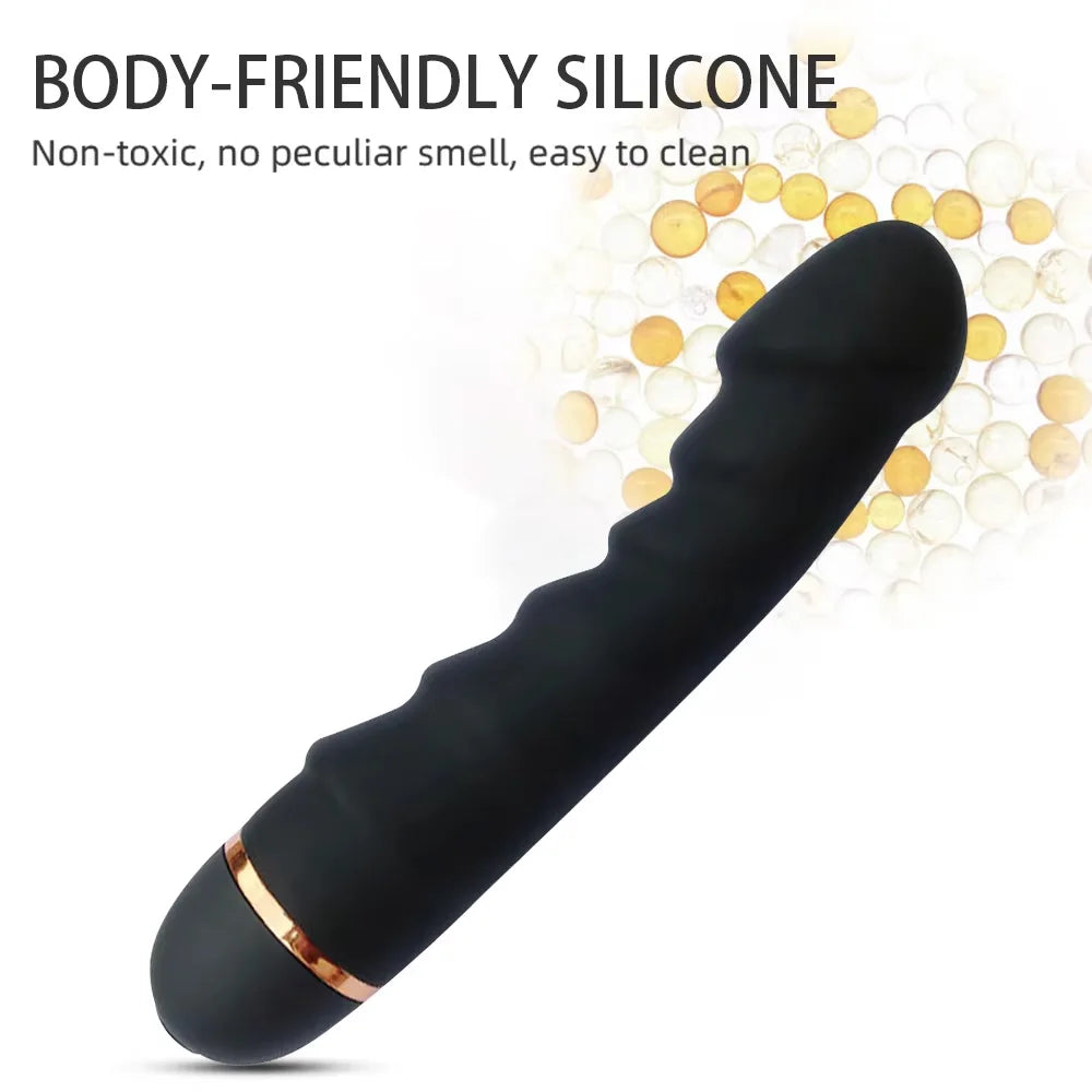 Gode Vibrant Point G — Pénétration & 20 Modes Vibrations Puissantes