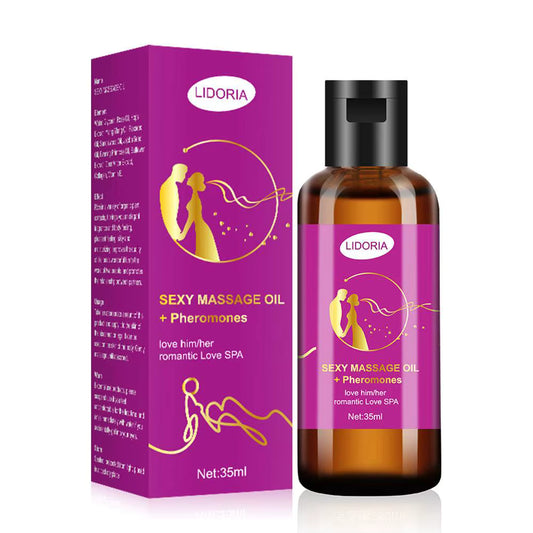 Huile de Massage Extrait de Plantes Aphrodisiaque — Spécial Couple
