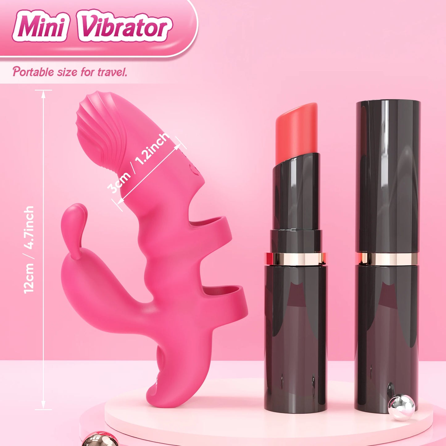 Stimulateur Doigt Rabbit Rechargeable — Vibrant & Compact
