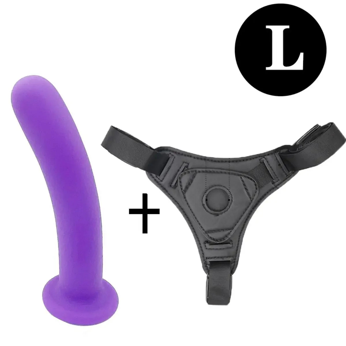 Harnais Réglable avec Gode-ceinture Réaliste