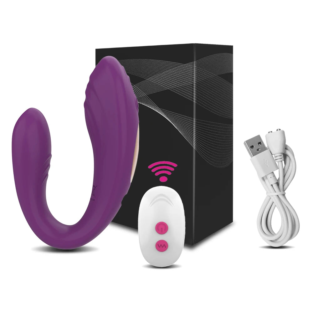 Vibrateur connecté double stimulation – Point G, clitoris et 10 modes
