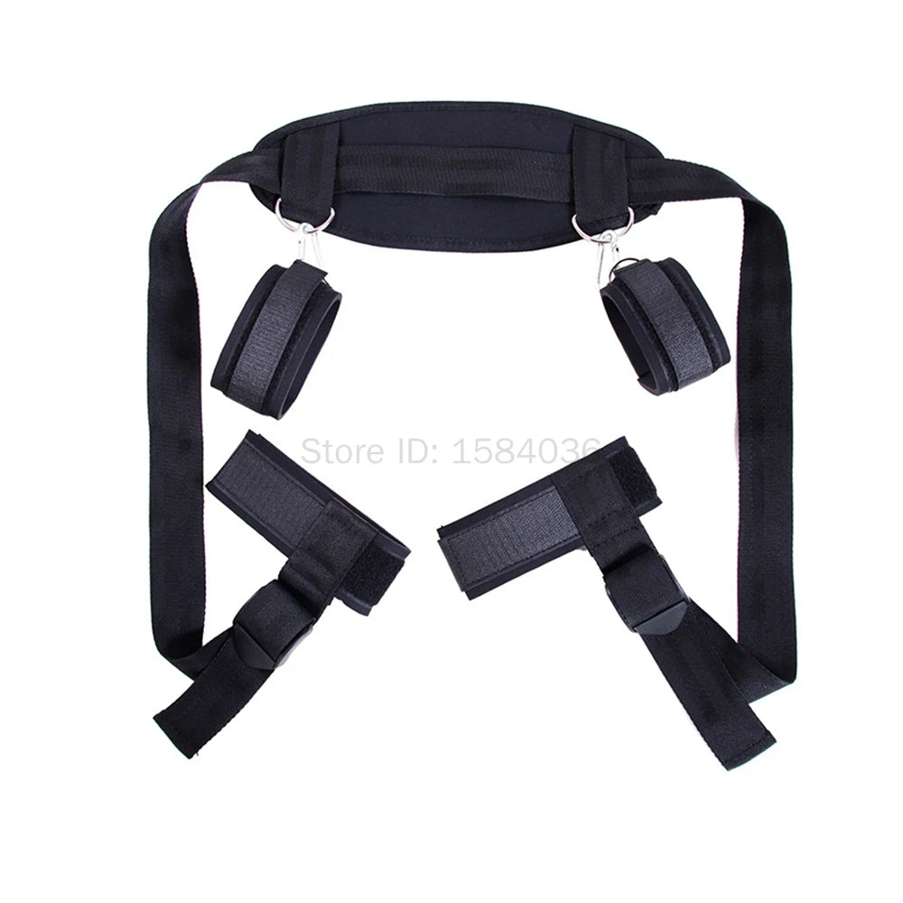 Kit BDSM réglable — Sangles Nylon Renforcé