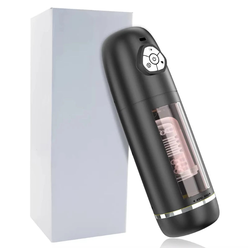 Masturbateur Automatique — Va-et-vient, Rotation & 10 Modes