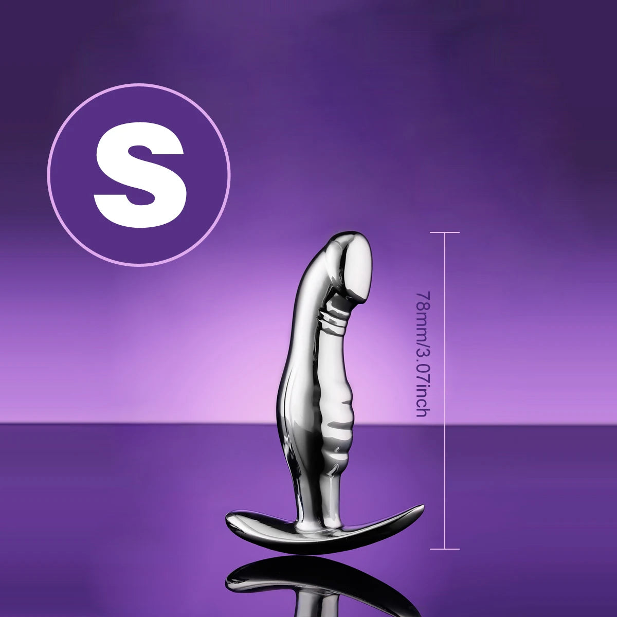 Plug Prostatique/Point G — Métal & Stimulation Ciblée