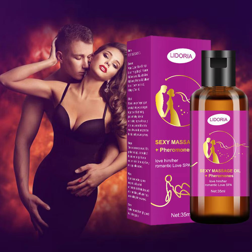 Huile de Massage Extrait de Plantes Aphrodisiaque — Spécial Couple