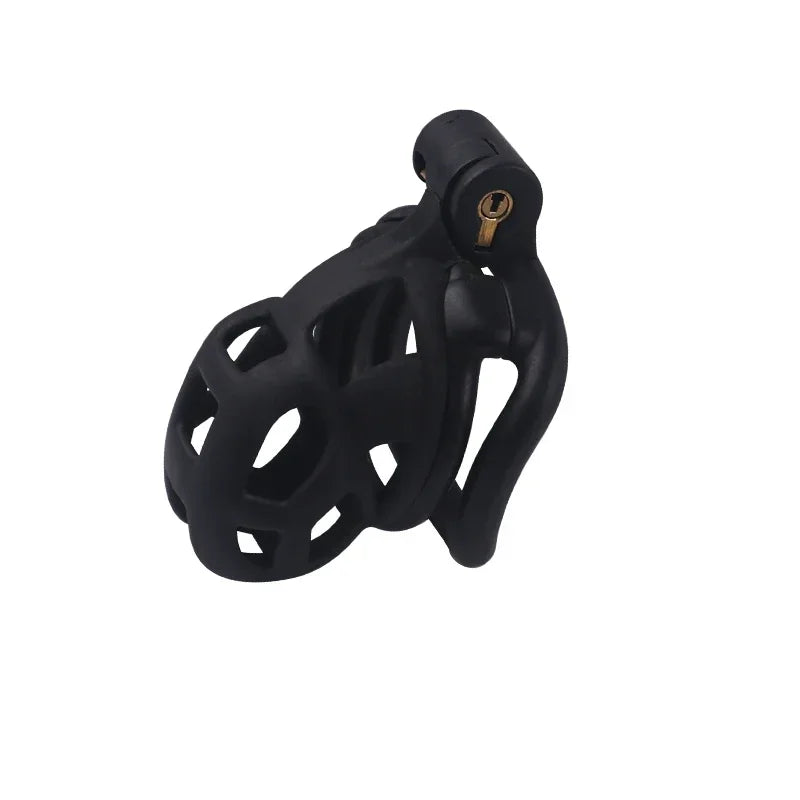 Pack Cage de Chasteté Cobra 2026 — Résine 3D, 4 anneaux & Clé